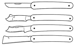 Figure 10. Budding knives.